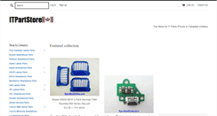 Desktop Screenshot of itpartstore.com